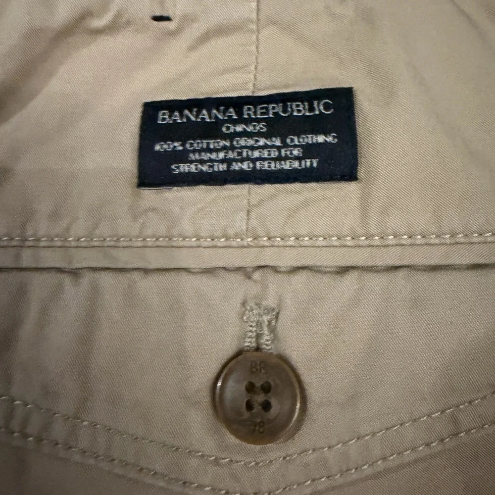 Banana Republic Men's Tan Khaki Aiden Chinos 30x30